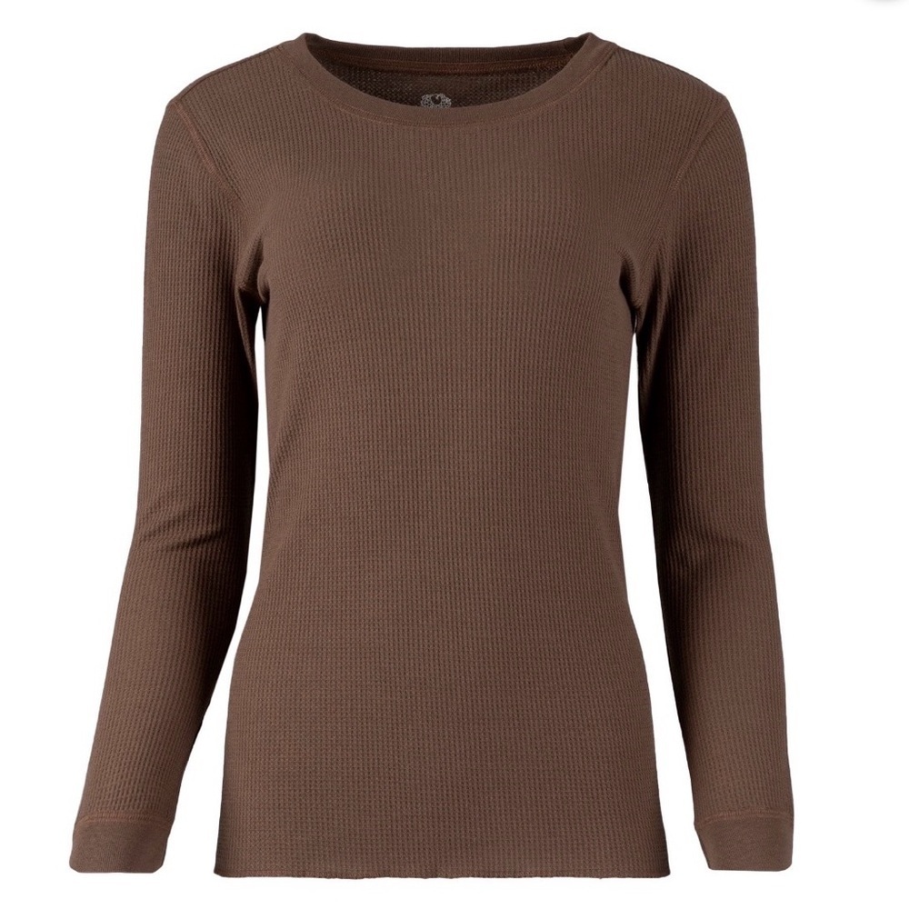 Fruit of the Loom Women's Recycled Waffle Thermal Top